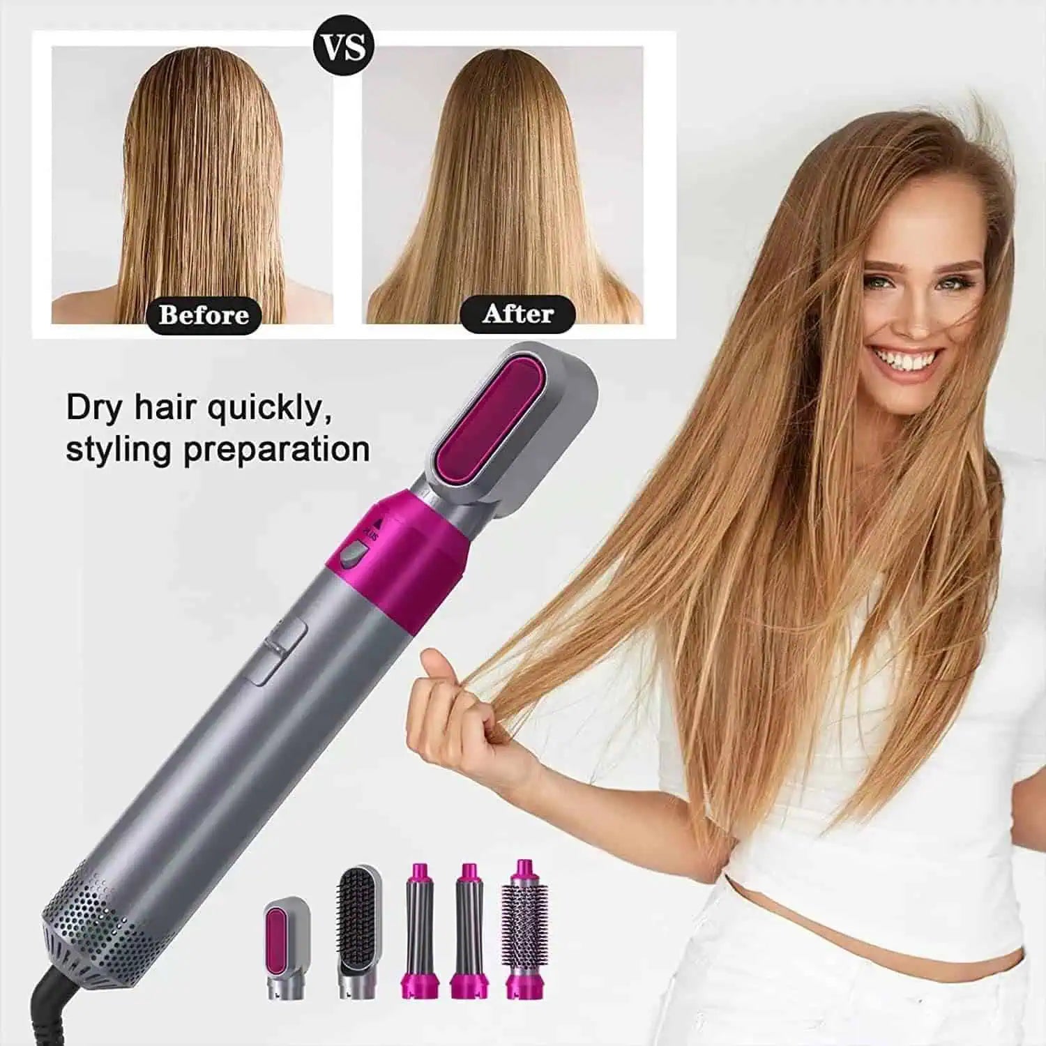 Hot Air Brush (5-in-1)