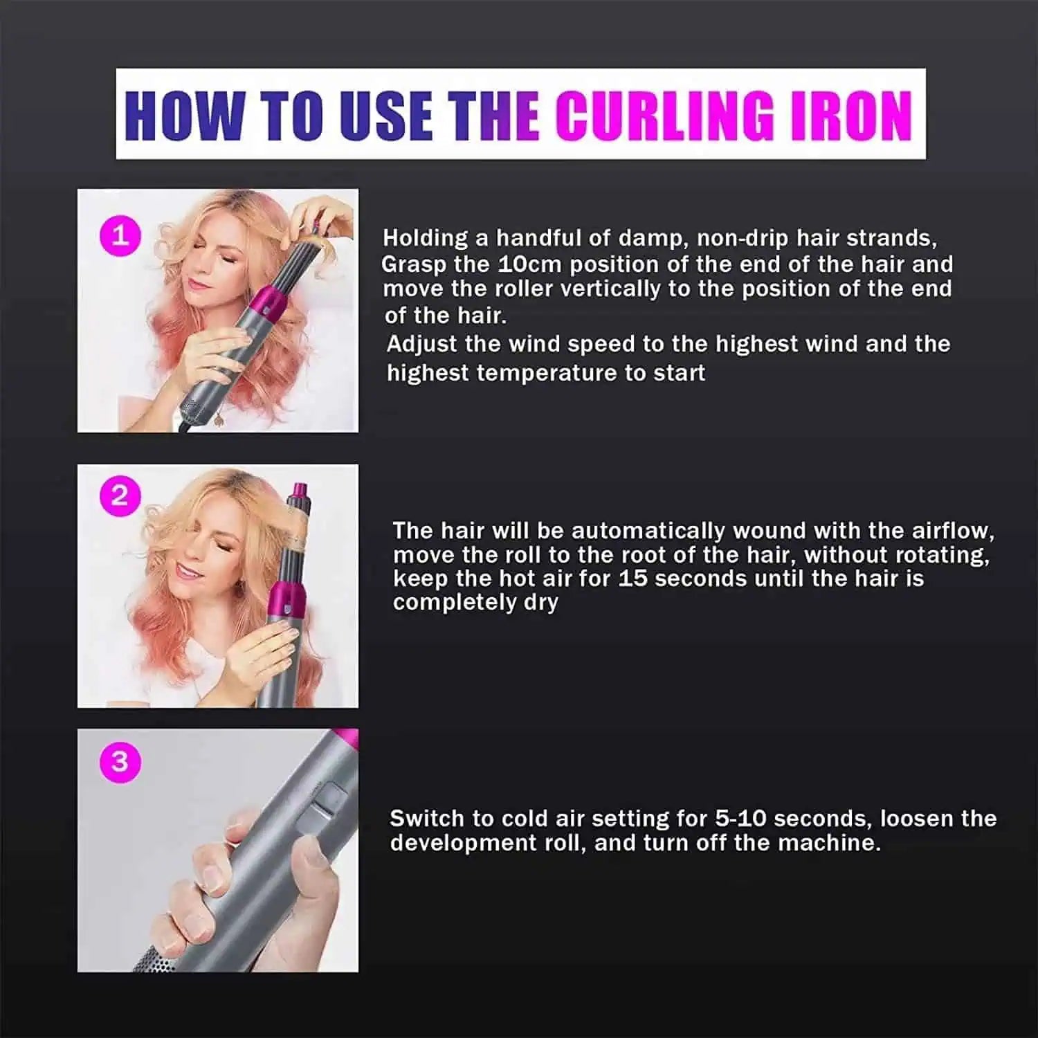 Hot Air Brush (5-in-1)